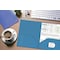 Gold Seal 2 Pkt Plastic Extra Heavyweight Folders Portfolio, High Sheen Reflective Finish, Lt. Blue, 12PK 86321 - alternate 2
